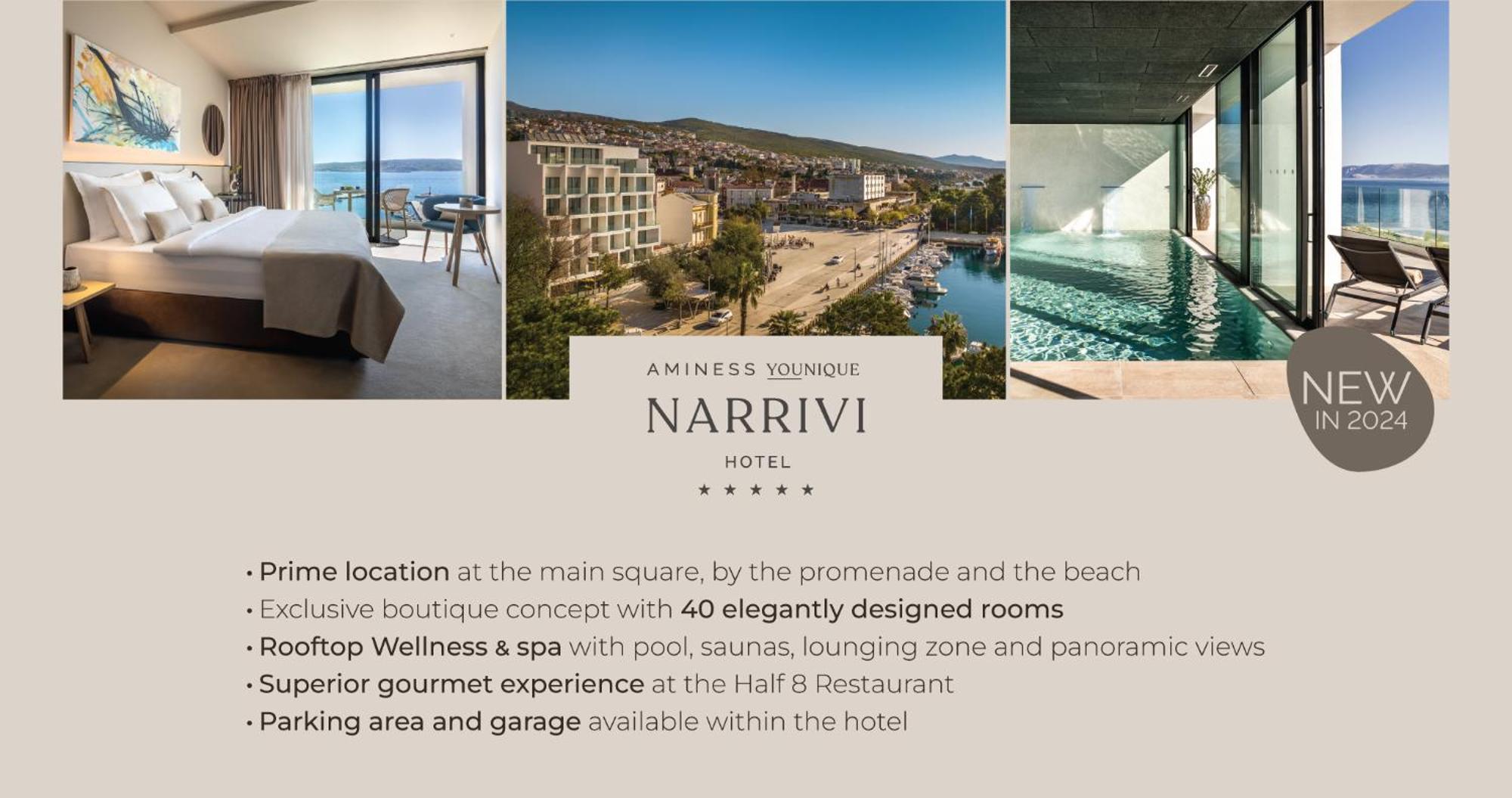 Aminess Younique Narrivi Hotel Crikvenica Ngoại thất bức ảnh